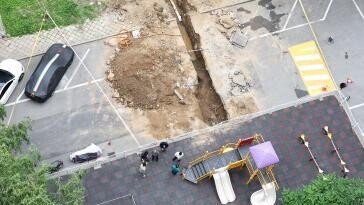 은마아파트 공사현장서 매몰 뒤 구조된 60대 사망…관리자 수사 예정